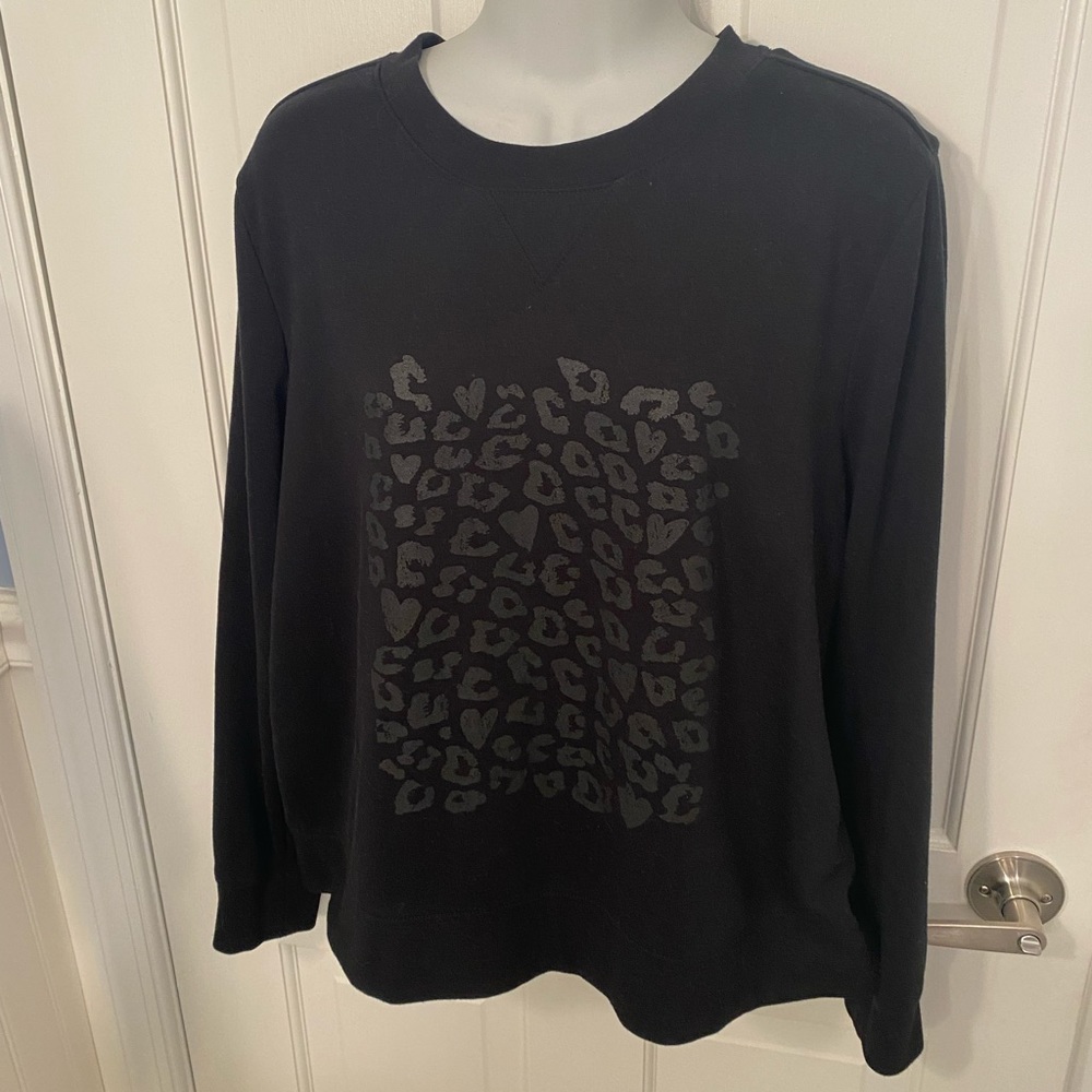 Banana Republic black sweatshirt